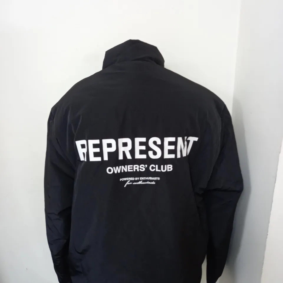 REPRESENT OWNERS CLUB WADDED COAT SIZE L