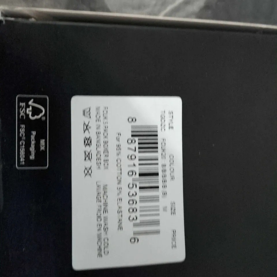 FCUK 5 PACK BOXERS UK M