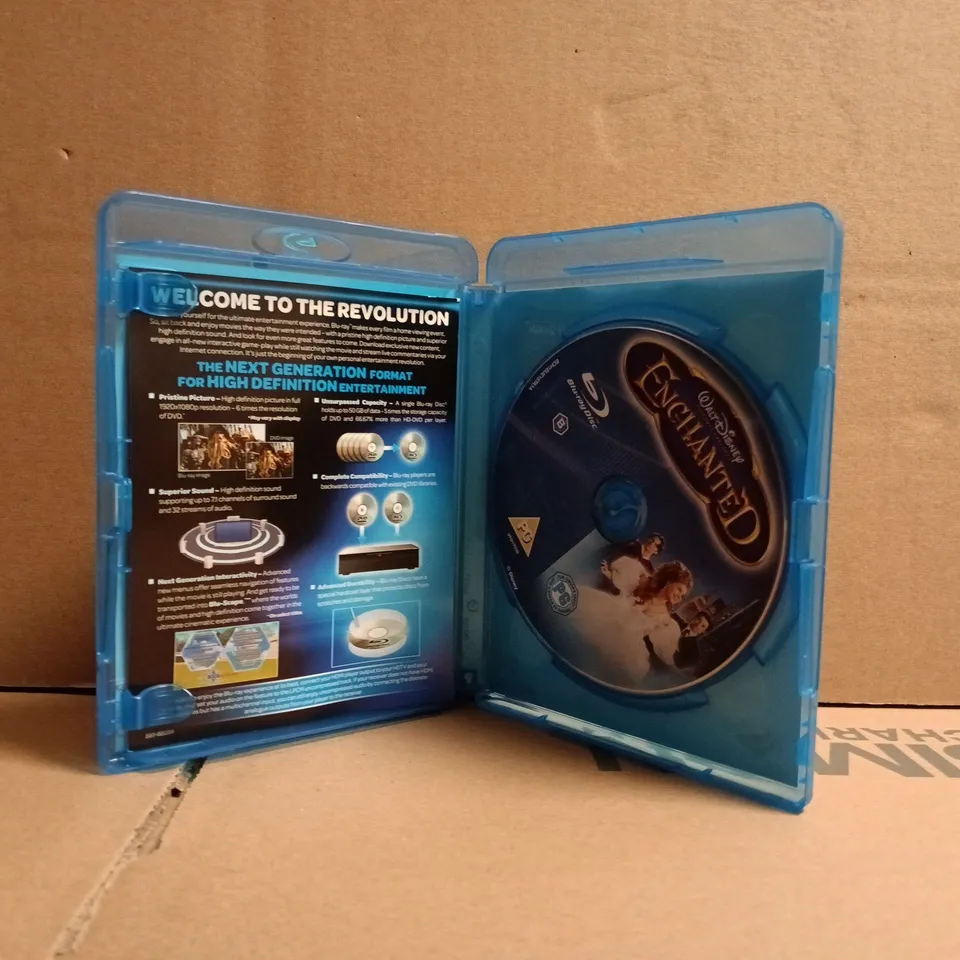 DISNEY ENCHANTED BLU-RAY DISC