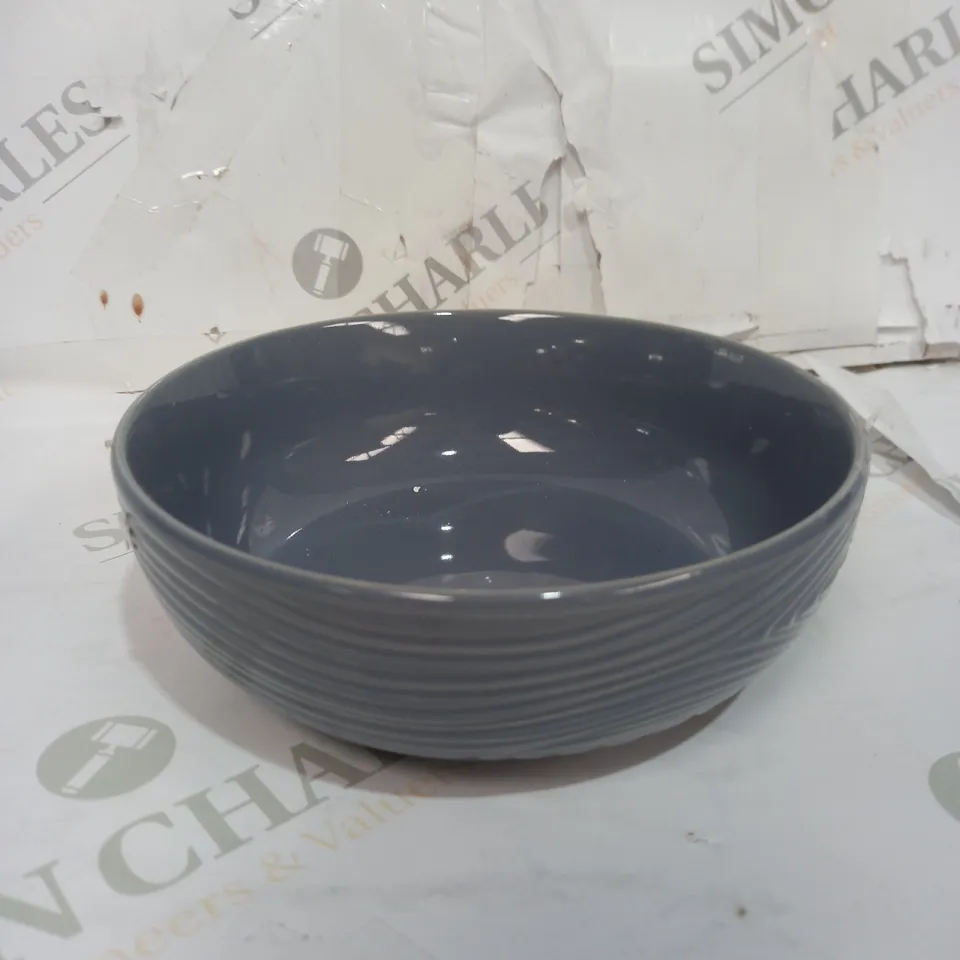 BOX OF 4 TEMP-TATIONS BOWLS IN GREY - COLLECTION ONLY