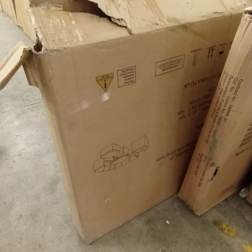 BOXED ANTIQUA RISING OUTDOOR TABLE // TABLE ONLY (1 BOX)