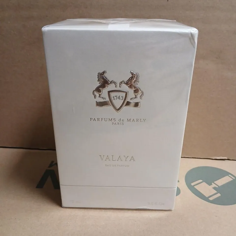 BOXED AND SEALED VALAYA PARFUMS DE MARLY PARIS EAU DE PARFUM 75ML