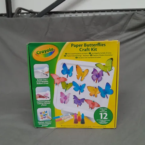 CRAYOLA PAPER BUTTERFLY CRAFT KIT