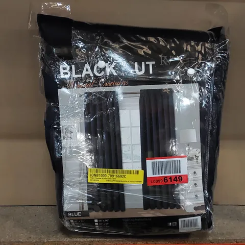 BAGGED FIFFER POLYESTER BLACKOUT PENCIL PLEAT // 90 X 90" (1 ITEM)