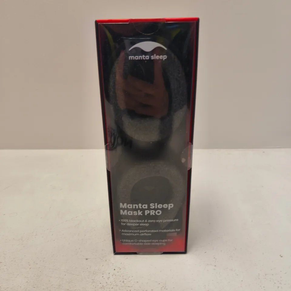 BOXED AND SEALED MANTA SLEEP MASK PRO