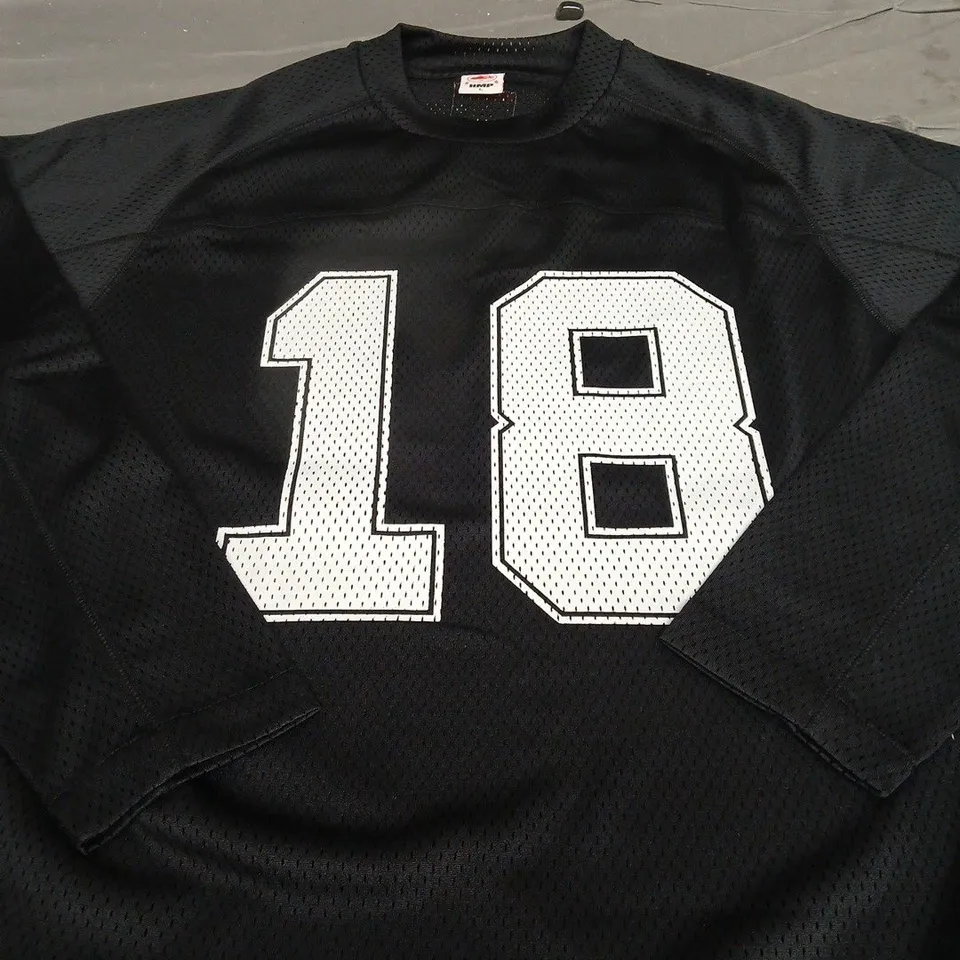 CORTEIZ LS HMP MESH PANEL JERSEY BLACK