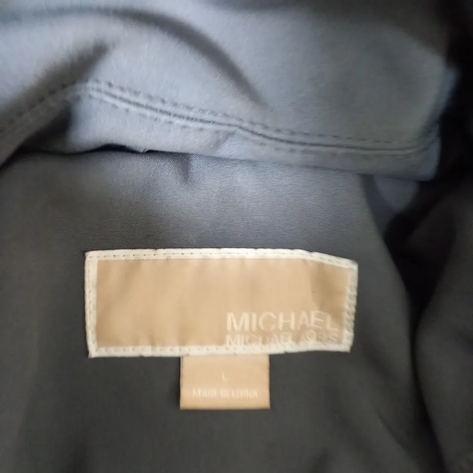 MICHAEL KORS ZIPPED COAT SIZE L