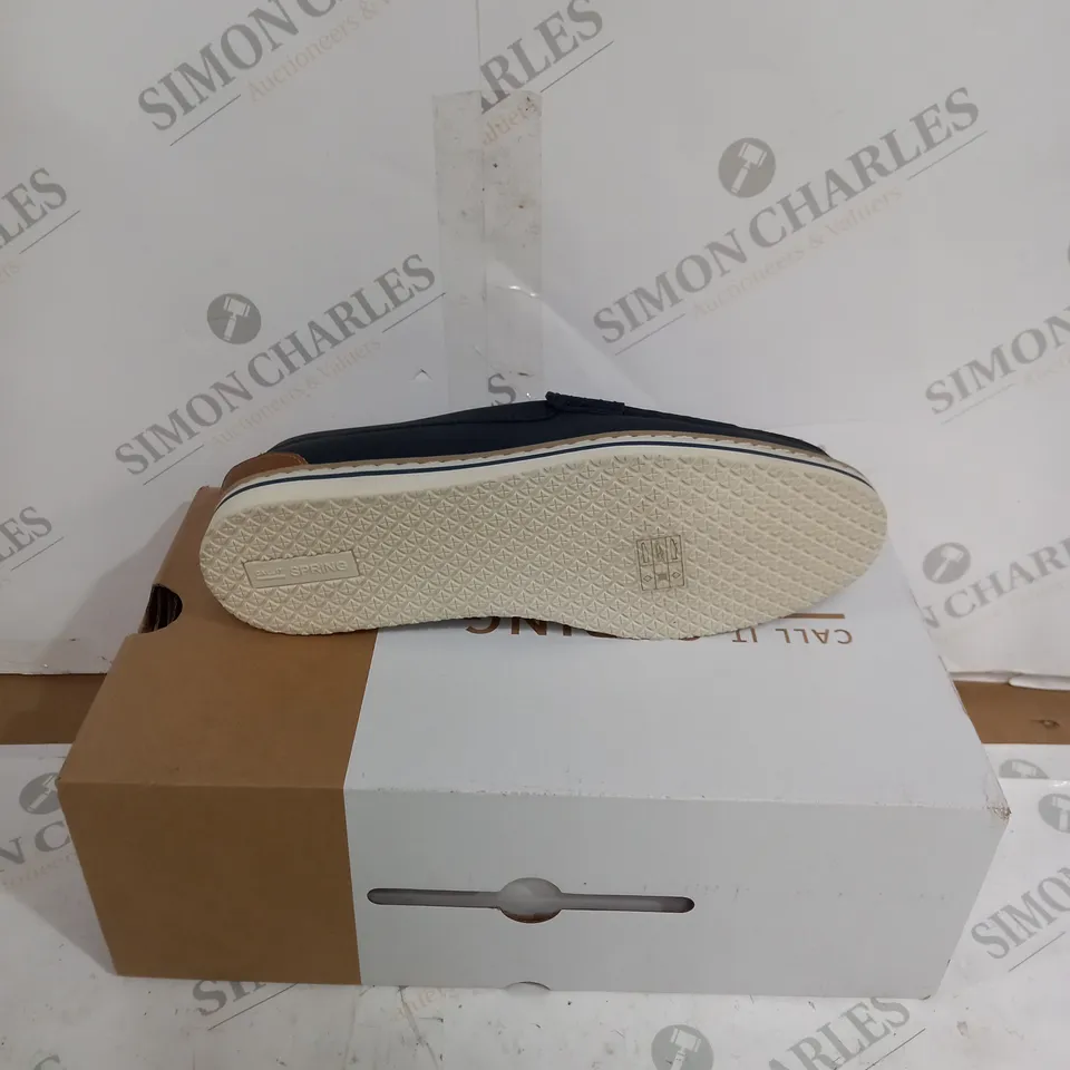 BOXED CALL IT SPRING NAUDIEN SMOOTH MULTICOLOURED TRAINERS - SIZE 7 UK