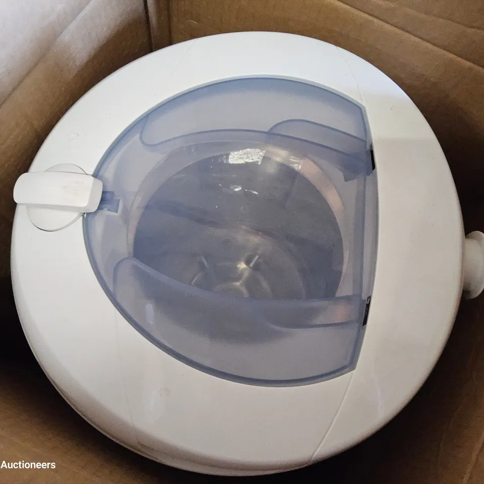 BOXED ENGLISH ELECTRIC SPIN DRYER Model 28009EEWP WHITE