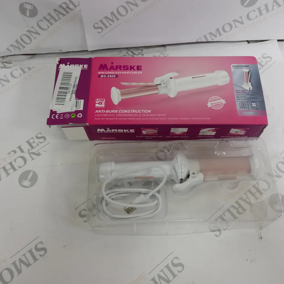 MARSKE MINI CORDLESS HAIR CURLER MS-5900