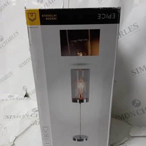 LUCIDE EPICE 1 LIGHT CYLINDER CEILING LIGHT PENDANT CHROME