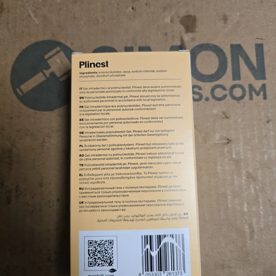 MASTELLI PLINEST POLINUCLEOTIDI INTRADERMAL GEL – 2ML (BOXED)