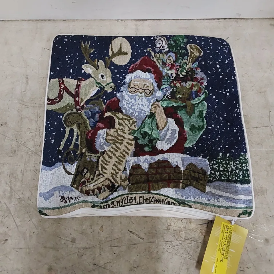 HEATH SQUARE SCATTER CUSHION COVER - CHRISTMAS THEMED 
