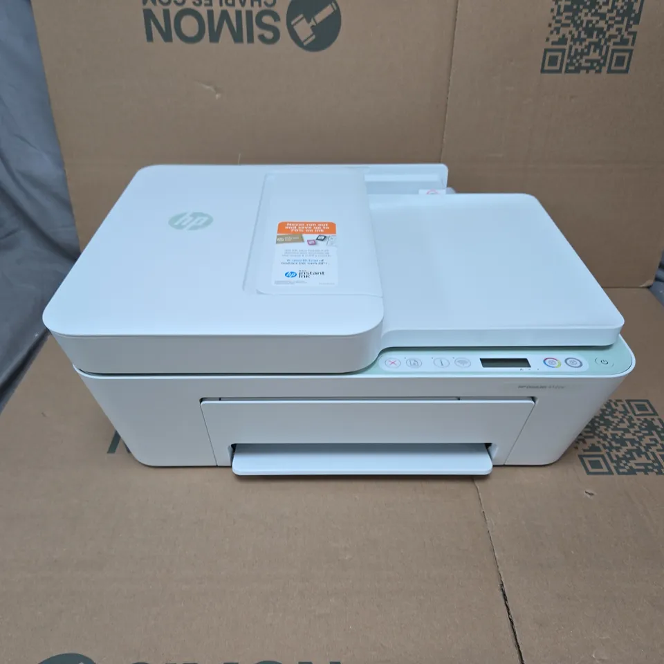 HP DESKJET 4122E ALL-IN-ONE PRINTER – WHITE BOXED