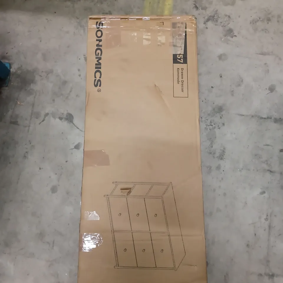 SONGMICS DRAWER DRESSER LTS323W57