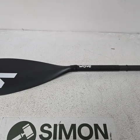 WAVE CARBON FIBRE STAND-UP PADDLE - BLACK BLADE