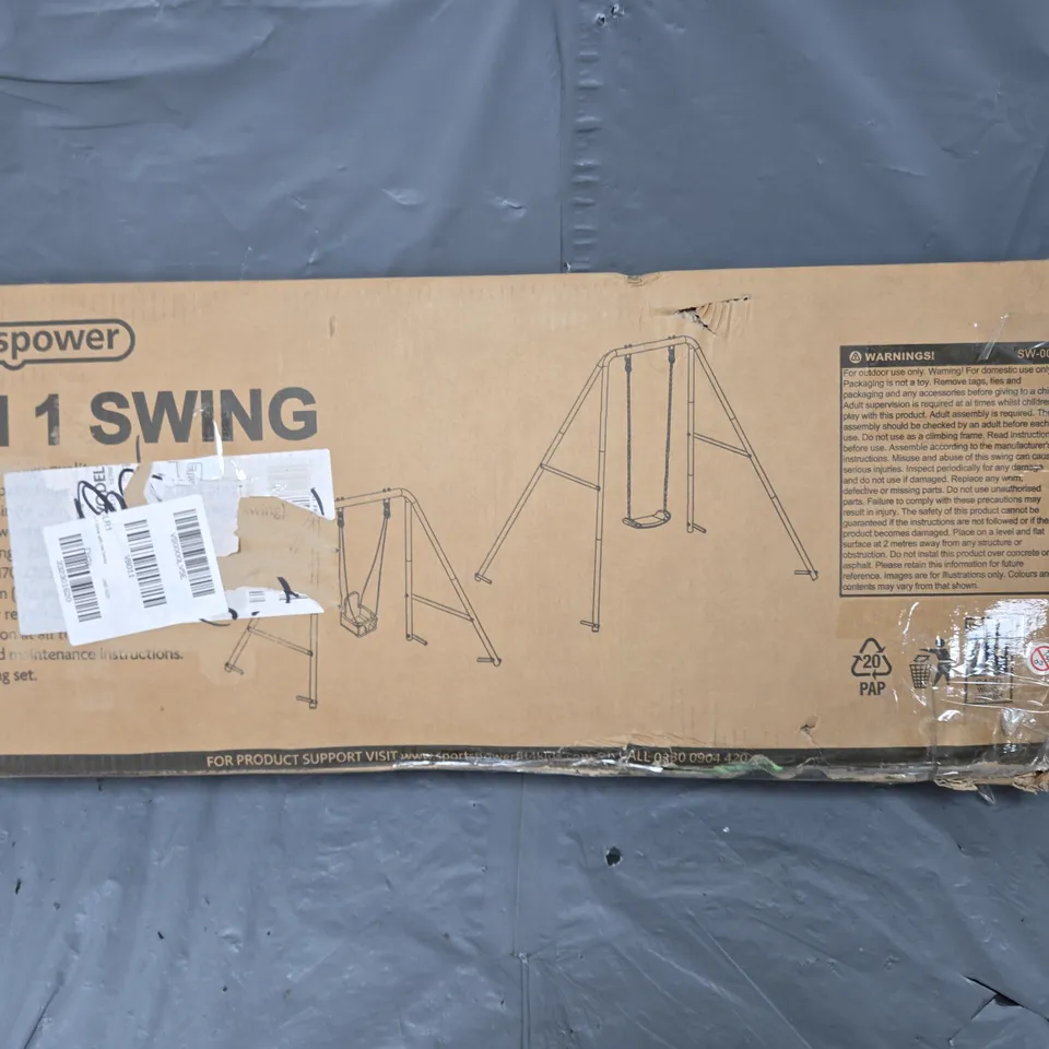 SPORTS POWER 2-IN-1 SWING - COLLECTION ONLY