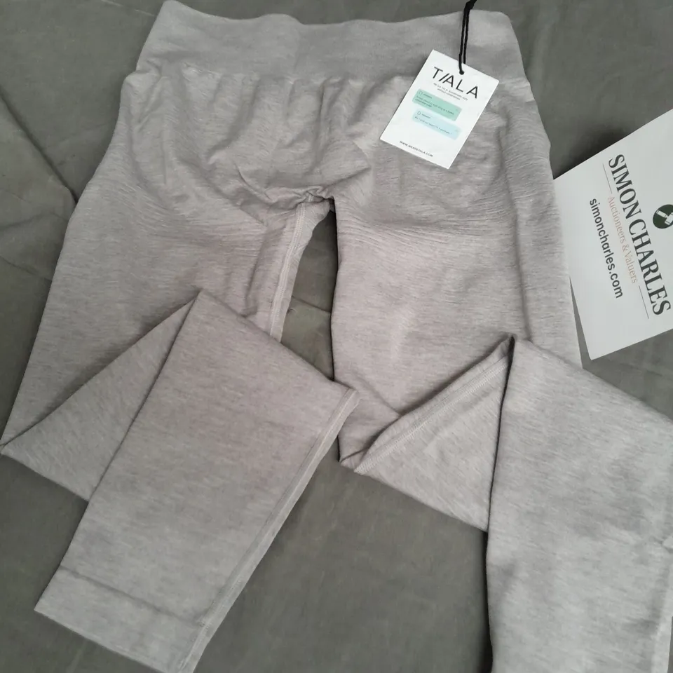 TALA SCULPT SEAMLESS HIGH WAISTED SCRUNCH LEGGINGS IN GREY - M