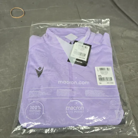 MACRON ANDUIN 1/4 ZIP TOP - SIZE XS