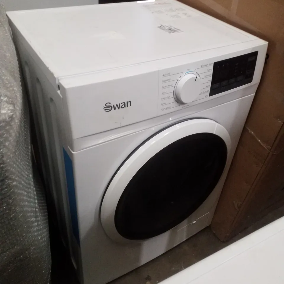 SWAN SW75120W 8KG LOAD, 1400 SPIN FREESTANDING WASHING MACHINE - WHITE