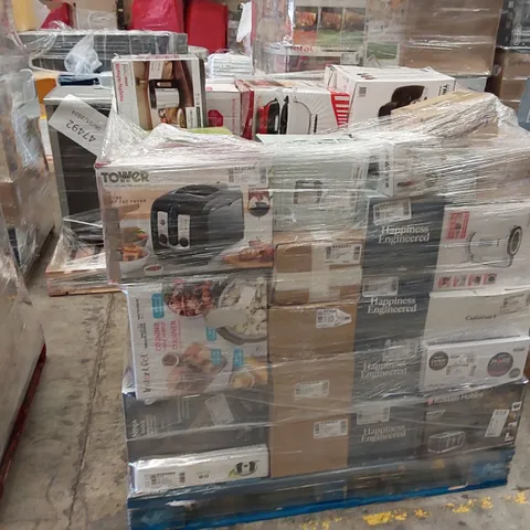 PALLET OF APPROXIMATELY 60 UNTESTED RAW RETURN HOMEWARE AND ELECTRICAL PRODUCTS TO INCLUDE;