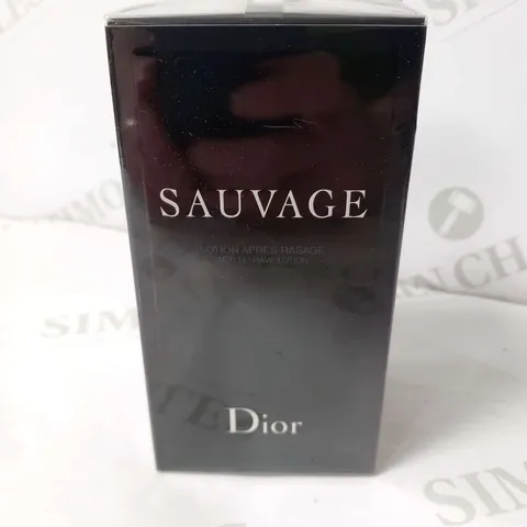 BOXED AND SEALED DIOR SAUVAGE AFTER SHAVE LOTION 100ML