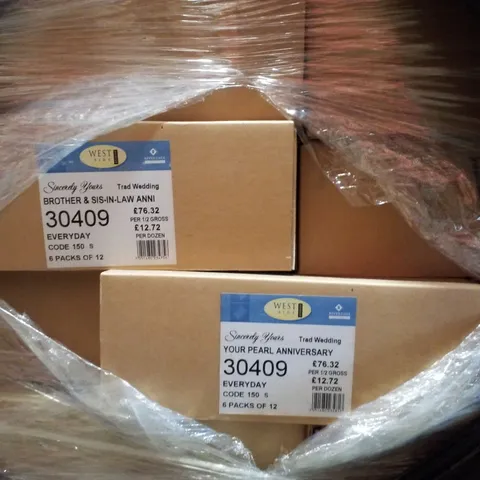 PALLET CONTAINING ASSORTED GREETINGS CARDS