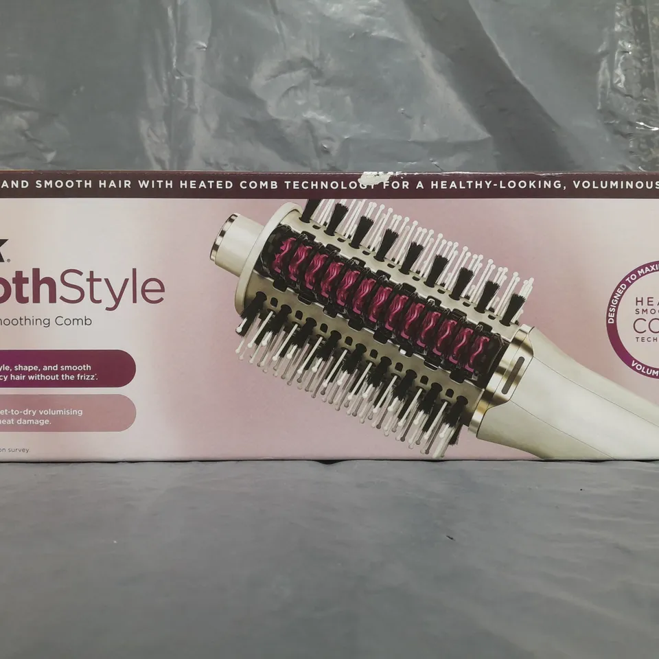 SHARK SMOOTHSTYLE HEATED BRUSH & SMOOTHING COMB [HT202UK]