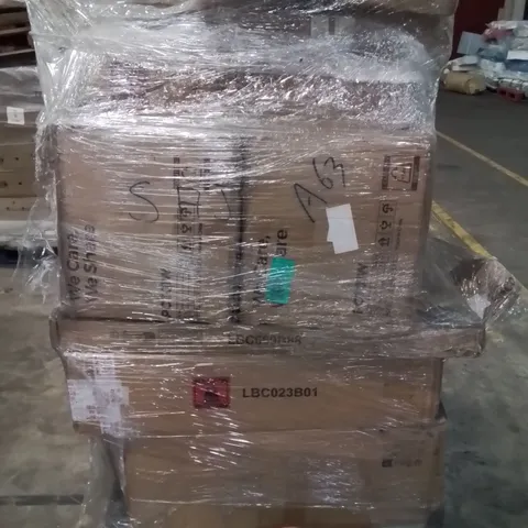 PALLET CONTAINING ASSORTED ITEMS TO INCLUDE: CLOTHES AIRER, CUBE STORAGE BOXES ECT.