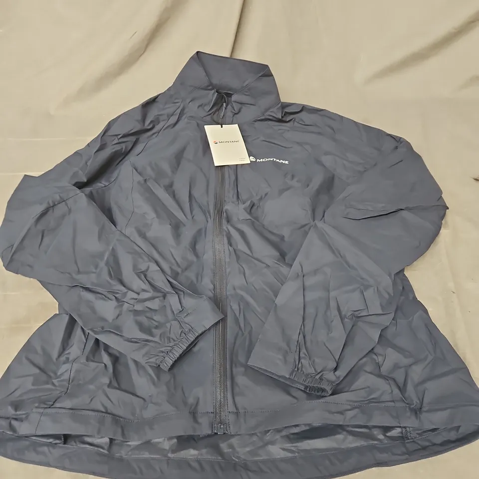 MONTANE FEATHERLITE JACKET IN ECLIPSE BLUE SIZE 10