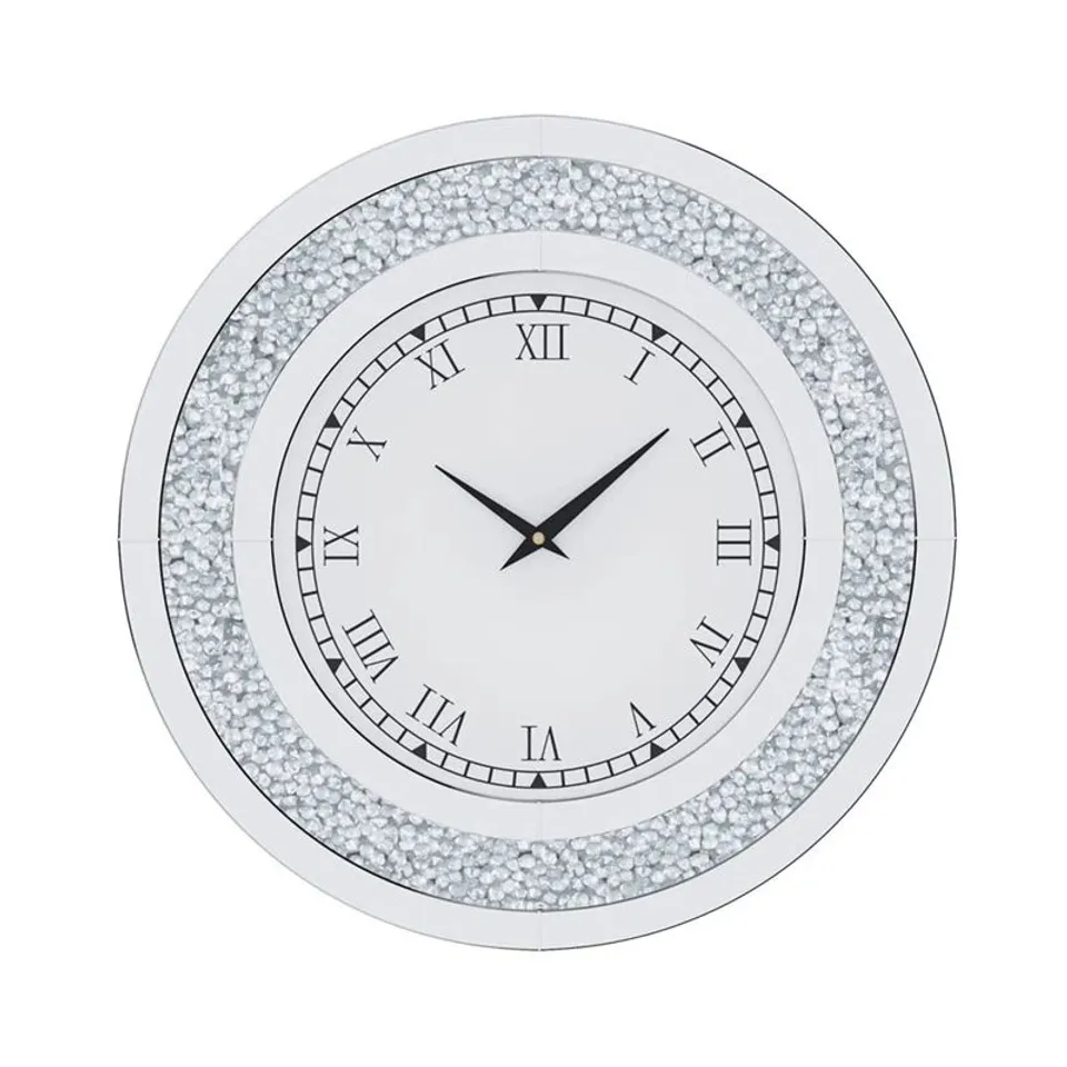 BOXED ANNWYN GLASS WALL CLOCK