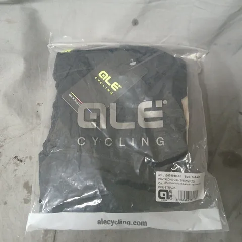 BAGGED ALE CYCLING PANTALONE C/B BIBSHORTS IN BLACK (S-2-46)