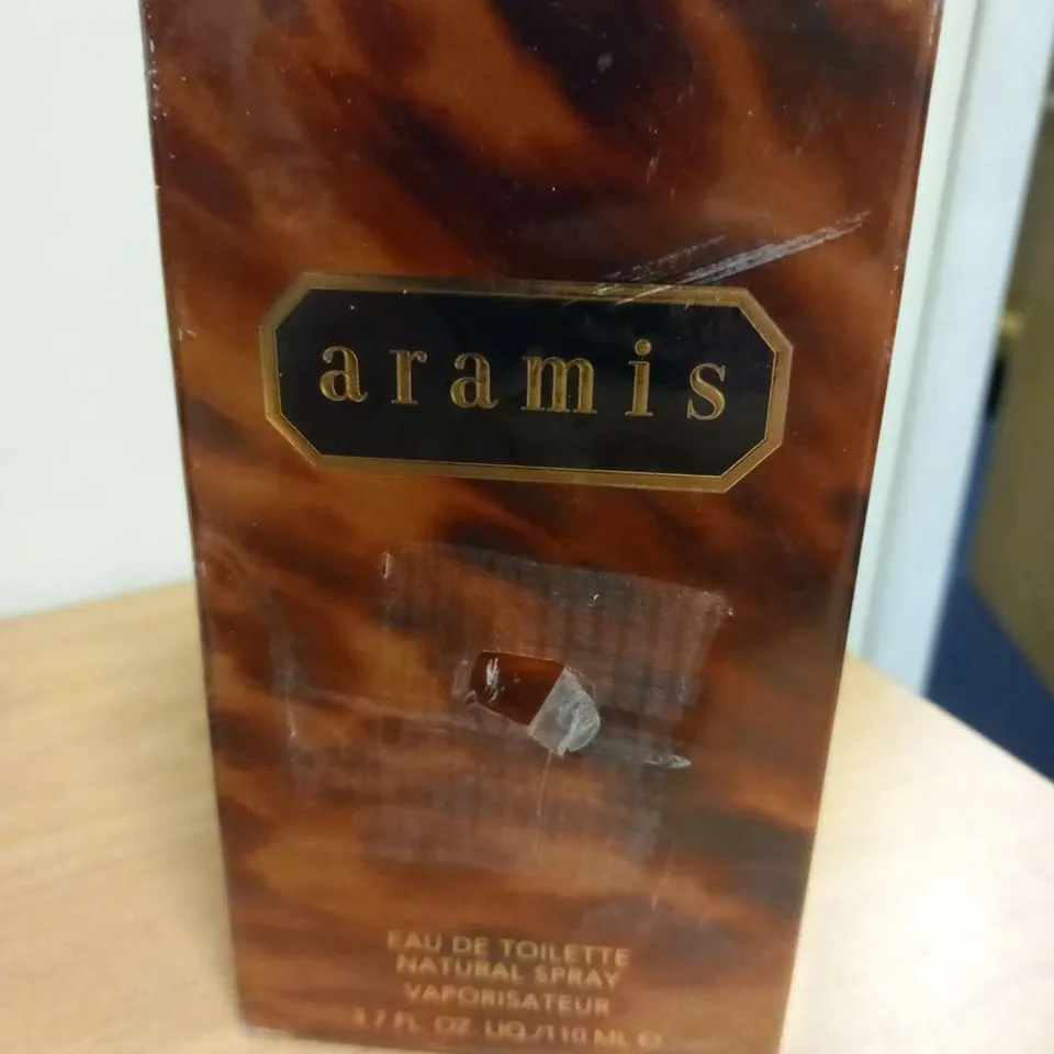 BOXED AND SEALED ARAMIS EAU DE TOILETTE, 110ML