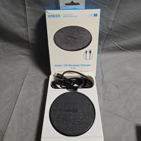 ANKER 318 WIRELESS CHARGER (PAD) – QI WIRELESS CHARGING PAD