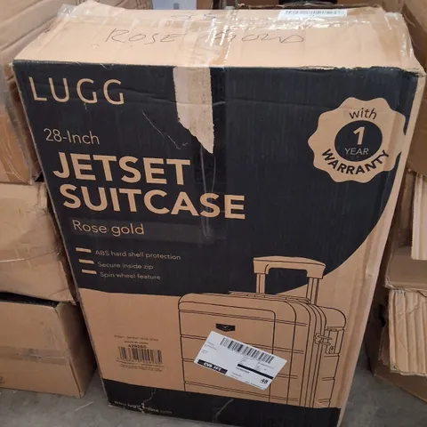 BOXED LUGG 28" JETSET SUITCASE - ROSE GOLD