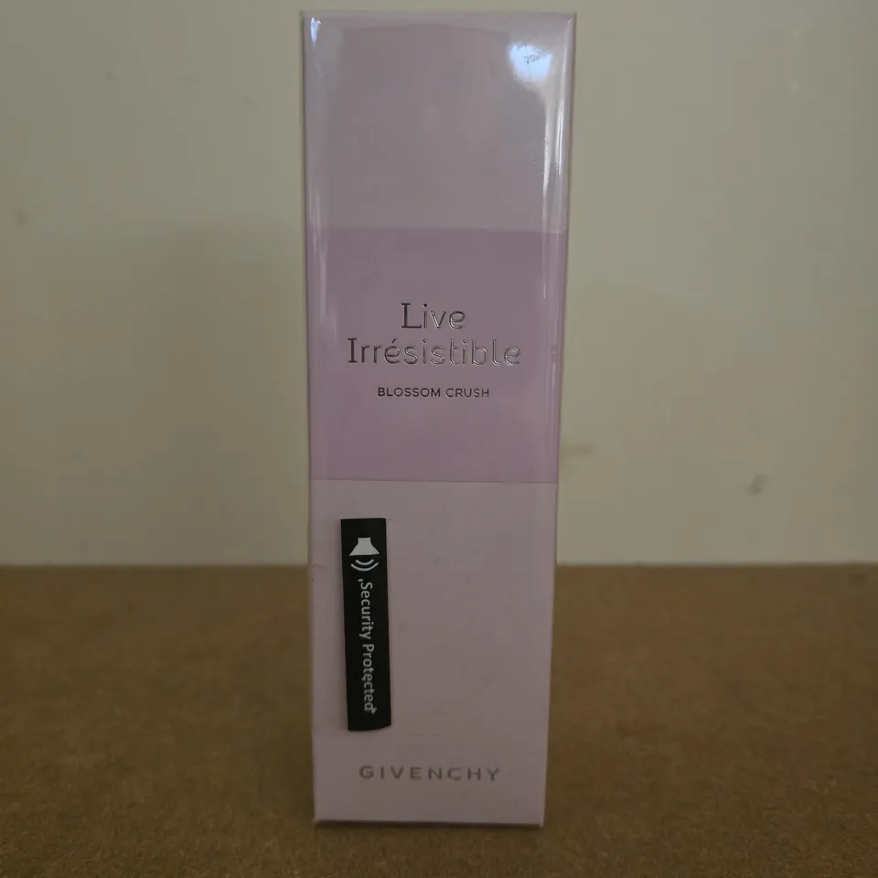 SEALED GIVENCHY LIVE IRRESISTIBLE BLOSSOM CRUSH EAU DE TOILETTE 50ML