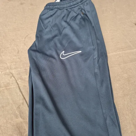NIKE ACADEMY TRACKSUIT BOTTOMS - SIZE M 