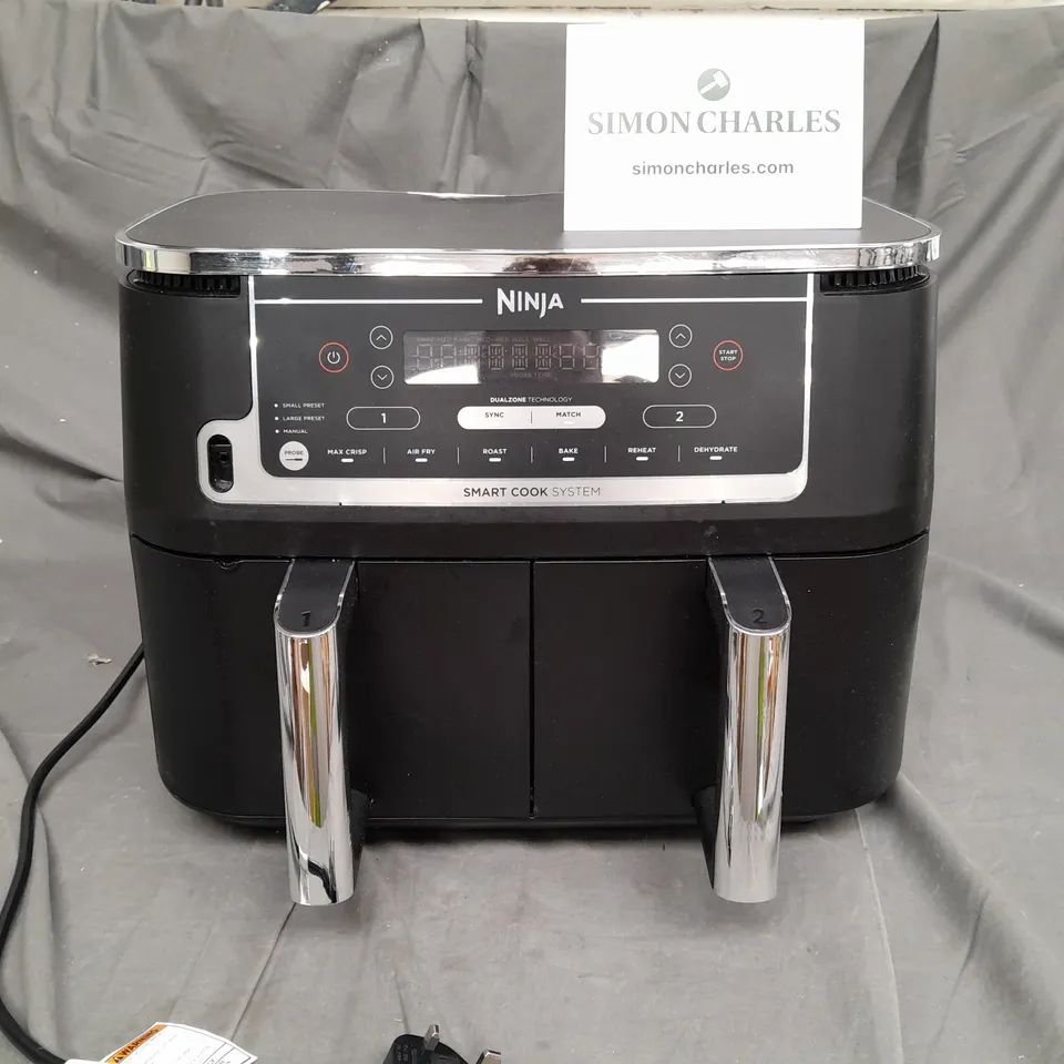 NINJA FOODI MAX DUALZONE AIR FRYER IN BLACK