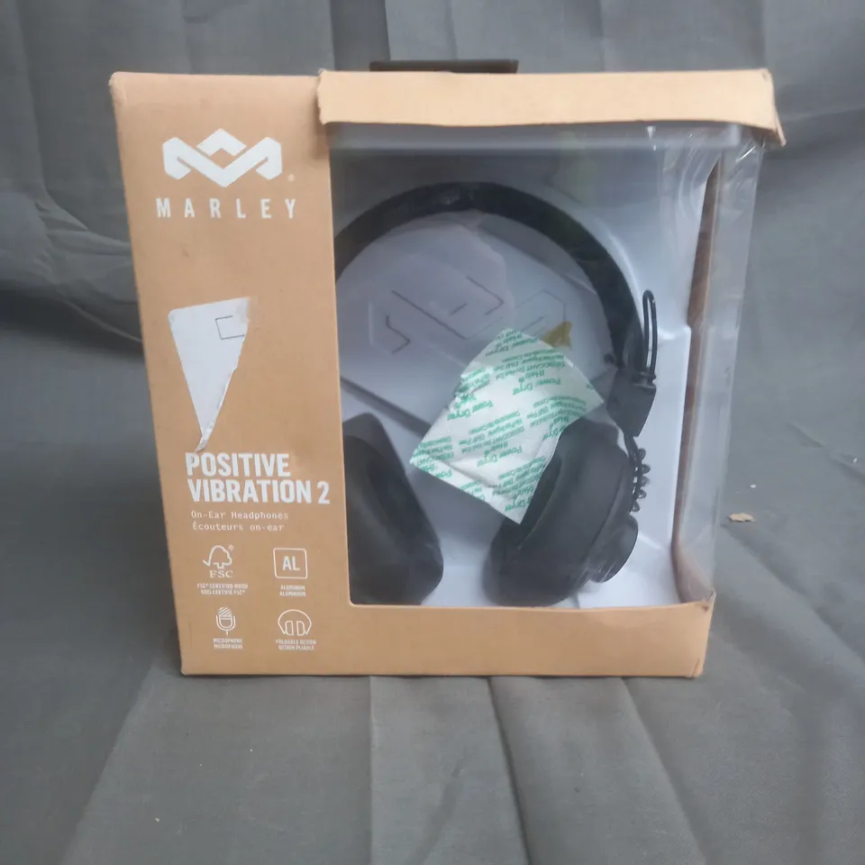 BOXED MARLEY POSITIVE VIBRATION 2 HEADPHONES