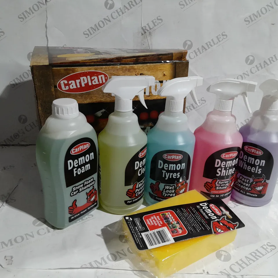 BOXED CARPLAN DEMON CAR CARE CRATE 