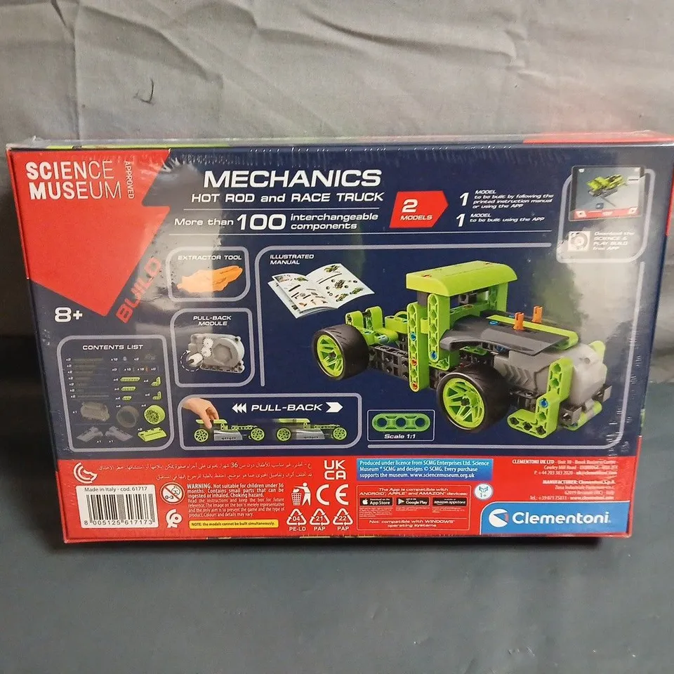 SEALED SCIENCE MUSEUM MECHANICS HOT ROD BUILD SET