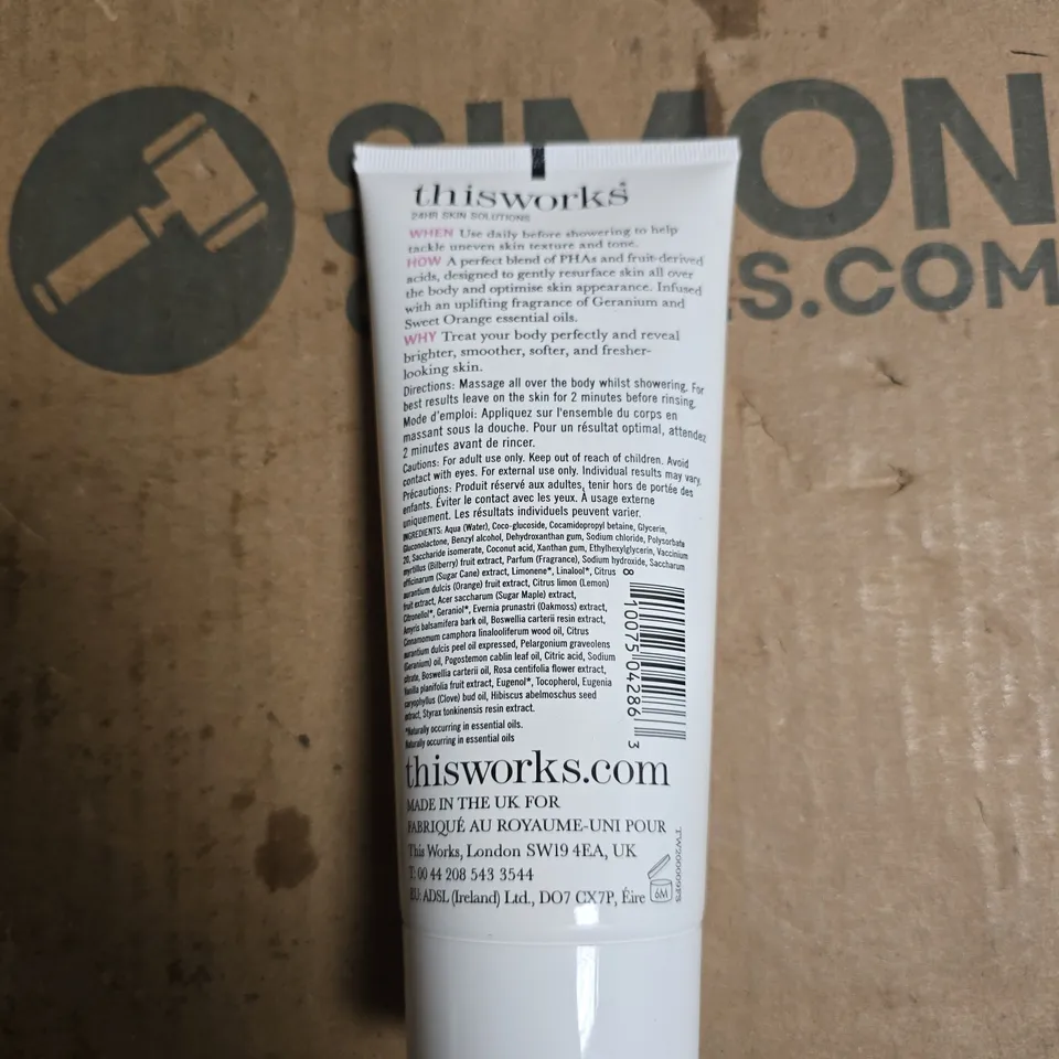 THIS WORKS PERFECT BODY SMOOTHING WASH – 200ML