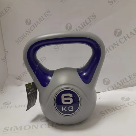 1 6KG VINYL KETTLEBELL