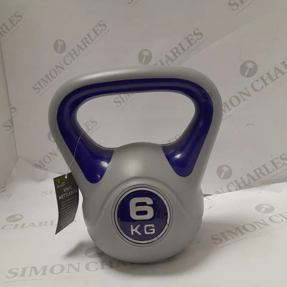 1 6KG VINYL KETTLEBELL 