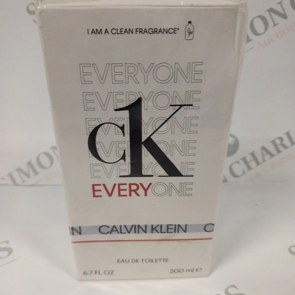 BOXED AND SEALED CK EVERYONE CALVIN KLEIN EAU DE TOILETTE 200ML
