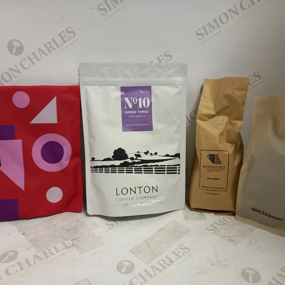 LOT OF 11 PACKS OF COFFEE BEANS (3KG TOTAL)