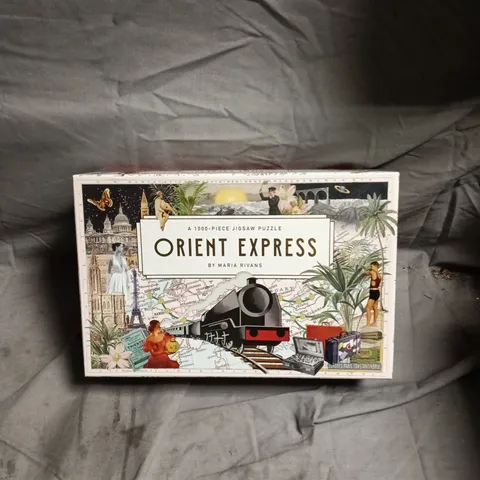 ORIENT EXPRESS 1000-PIECE JIGSAW PUZZLE BY MARIA RIVANS