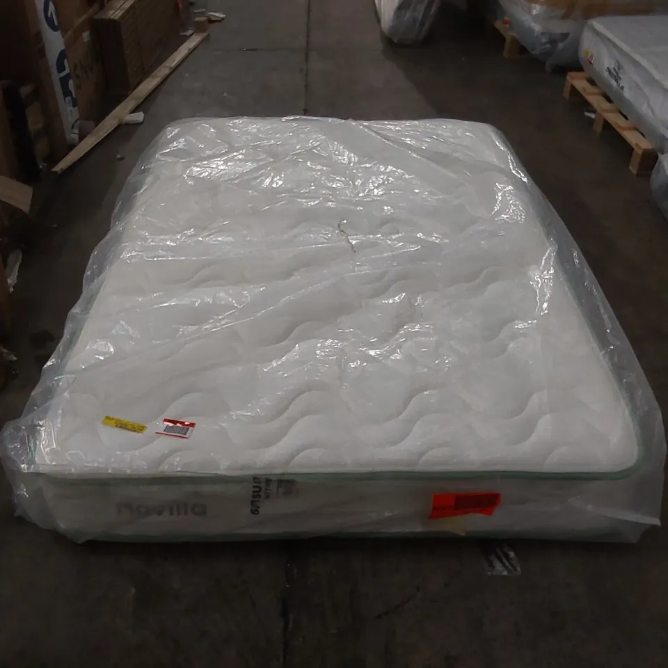 QUALITY BAGGED 27CM ORTHO MEMORY FOAM POCKET SPRUNG ZONED MATTRESS - 4'6 DOUBLE