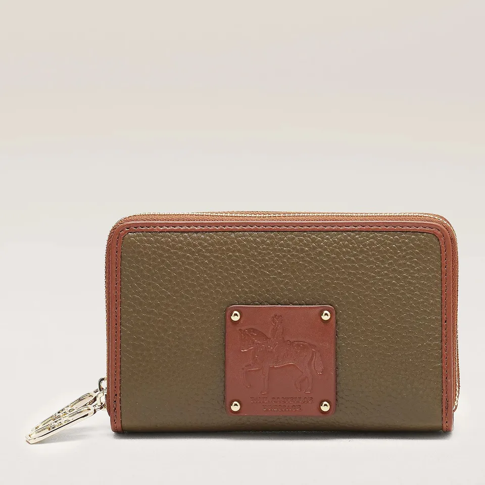 PAUL COSTELLOE BOXED LEATHER PURSE