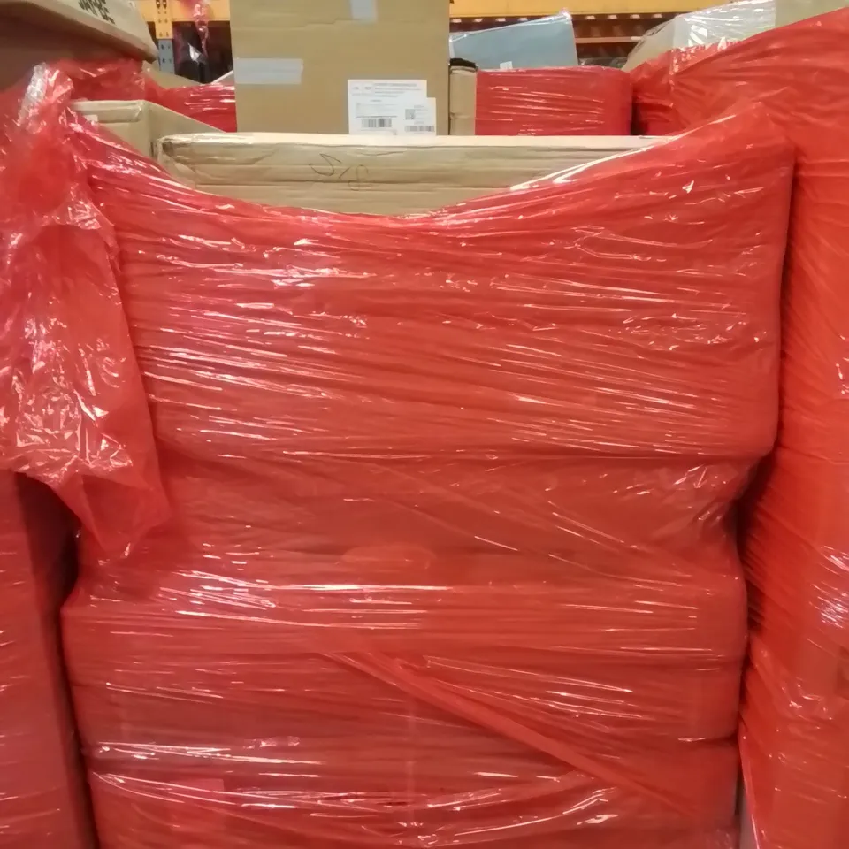 PALLET CONTAINING VARIOUS ASSORTED ITEMS TO INCLUDE:BAMBOO FENCING, MOSQUITO NET, FOOT MASSAGER, SLOW JUICER AND OTHER ASSORTED ITEMS...